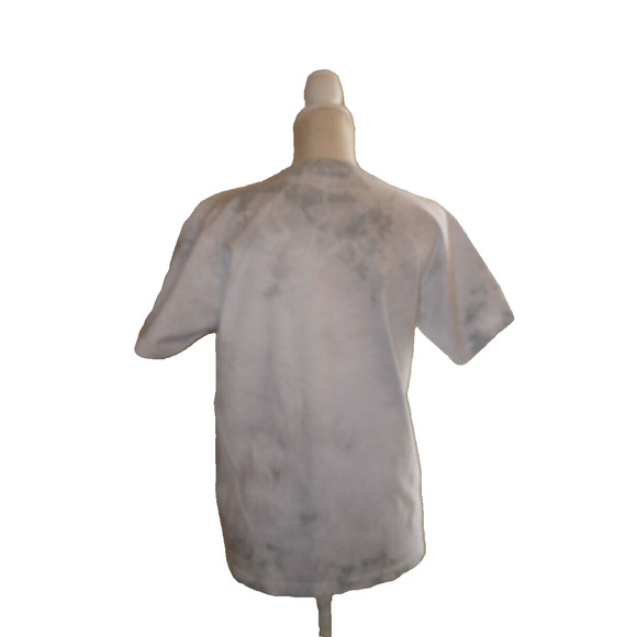 Tupac Tie Dye Gray and White Poetic Justice T-Shirt Sz Med - Picture 4 of 16